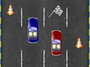Two Vehicle Flag Run