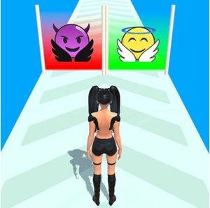 Build A Queen: Run and Dress Up Game