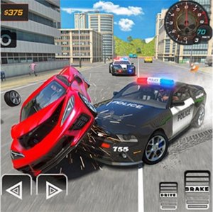Police Officer Crime City Driving Game
