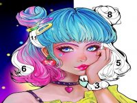 Sweet Coloring: Color by Number Puzzle Game