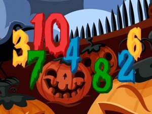 Halloween Hidden Numbers Online Game