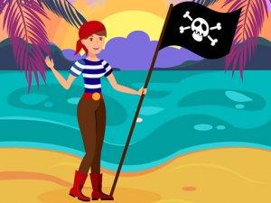 Friendly Pirates Memory Online Game