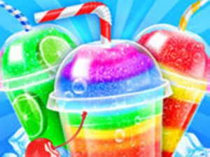 Rainbow Frozen Slushy Truck Online Game
