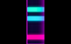 Pixel Pathways Neon Maze