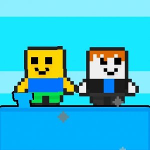 Noob vs Bacon Jumping Online Game - Ludoryx free online game
