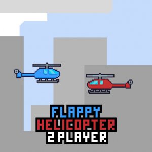 Flappy Helicopter 2 Player Online Game - Ludoryx free online game