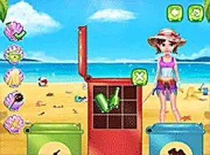 Beach Clean & Dress Up Story