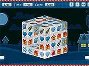Festive 3D Block Pairing Puzzle